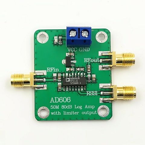 50MHz 80dB Demodulating Logarithmic Amplifier Log Amplifier with Limiter Output AD606 Module ► Photo 1/5