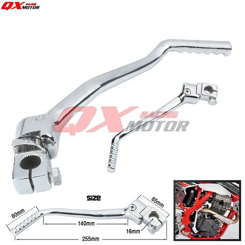 Motorcycle Kick Start Starter Lever Pedal For Zongshen CB 250cc CB250 Engine Kayo Bosuer BSE Xmotos Apollo 250cc Dirt Bike ► Photo 1/6