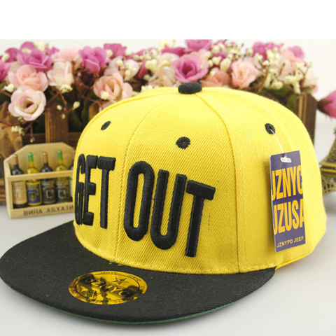 New 3D Letter Embroidery Baseball Cap Kids Sun Hat Boys Girls Snapback Hip Hop Caps For Children 2-9 Years Old ► Photo 1/6