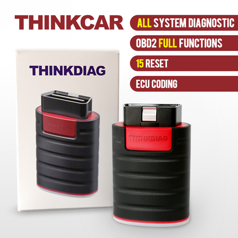 Thinkcar ThinkDiag Full OBD2 All System Diagnostic Tool 15 Reset Service Actuation Test ECU Coding Car Code Reader Scanner ► Photo 1/6