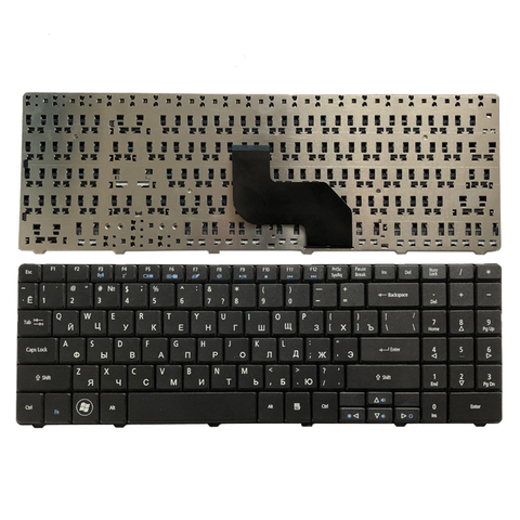 Russian laptop Keyboard for ACER Aspire 5516 5517 5332 5532 5534 5732 5732Z 5732ZG 7713 7715 RU Black MP-08G63SU-528 keyboard ► Photo 1/6