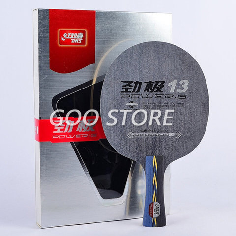 DHS Table tennis racket power PG13 4+1 glass carbon for rackets blade ping pong bat paddle ► Photo 1/6