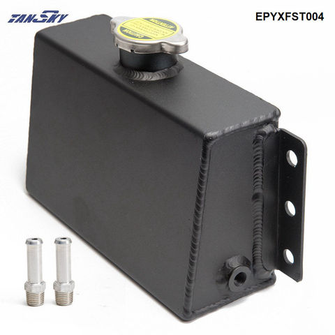 Universal Coolant Expansion Fill Tank Overflow Reservoir Aluminum Oil Catch Tank EPYXFST004 ► Photo 1/1