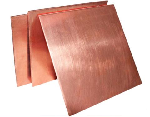 1pcs 100x100mm 200x200mm 300x300mm 0.8mm 1mm 2mm 3mm 4mm T2 Copper board Copper Sheet Copper Plate skin red copper Purple copper ► Photo 1/1