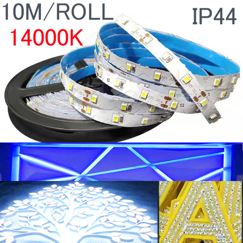 Waterproof S 2835 smd rgb led strip 12v 10M 5m 3M 2M warm white tape adpter addressable ribbon led light replace 5050 5630 120 ► Photo 1/6