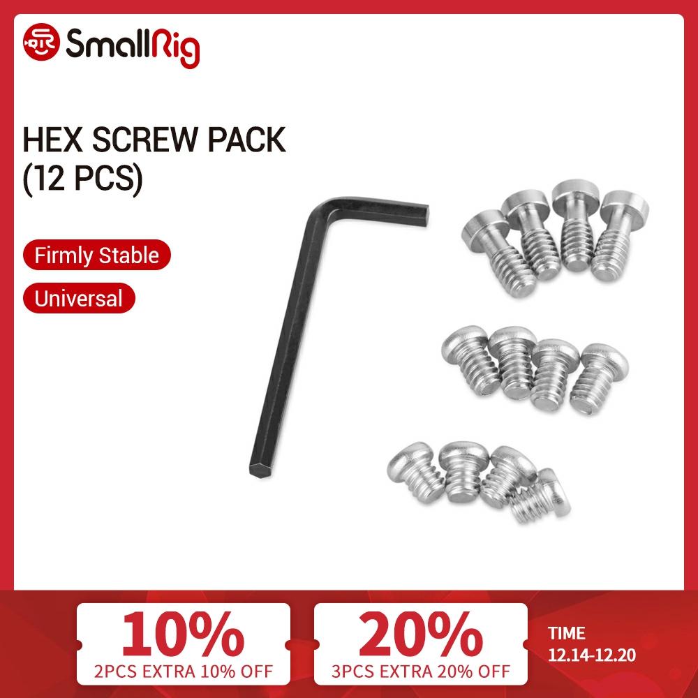 SmallRig Hex Screw 1/4 Inch 12 pcs Pack With A Hex Spanner- 1713 ► Photo 1/6