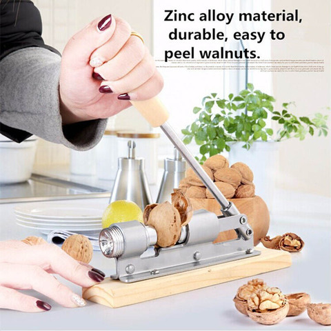 Nutcracker Crack Almond Plier Nut Hazelnut Hazel Pecan Heavy Duty Walnut Cracker Filbert Machine Sheller Kitchen Clamp Clip Tool ► Photo 1/6