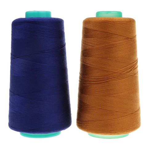 2 Spool Sewing Thread For Extra Strong Upholstery Jeans Demin Button Seams for Sewing Leather Bag Case Making ► Photo 1/5