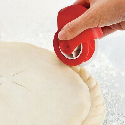 Kitchen DIY Pizza Pastry Lattice Cutter Pastry Pie Decor Cutter Plastic Wheel Roller For Pizza Pastry Pie Crust Baking Tools ► Photo 1/6