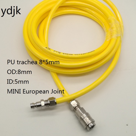 5 10 15 20 meter 8mm x 5mm Polyurethane Air Compressor Hose Tube Flexible 8*5 mm Air Tool With Connector MINI European joint ► Photo 1/5