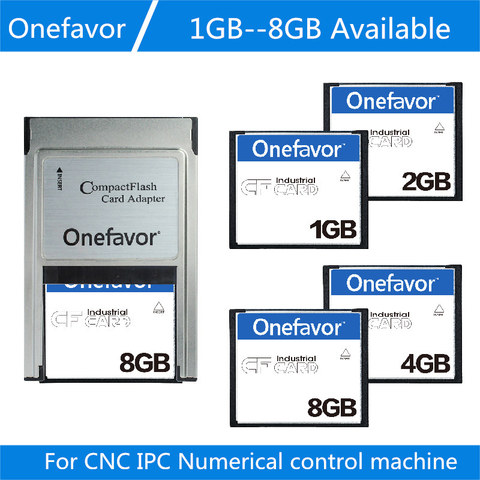 Onefavor Compact Flash CF Card To Pcmcia Adapter 1GB 2GB 4GB 8GB Memory Card For CNC IPC Numerical control machine ► Photo 1/6