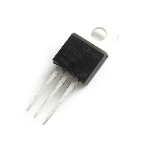 1pcs/lot BTA16-800B BTA16-800 800V 16A TO-220 In Stock ► Photo 1/1