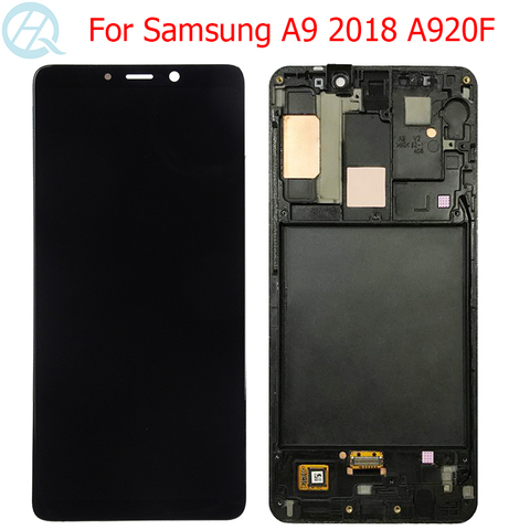 Original A920F LCD For Samsung Galaxy A9 2022 Display With Frame 6.3