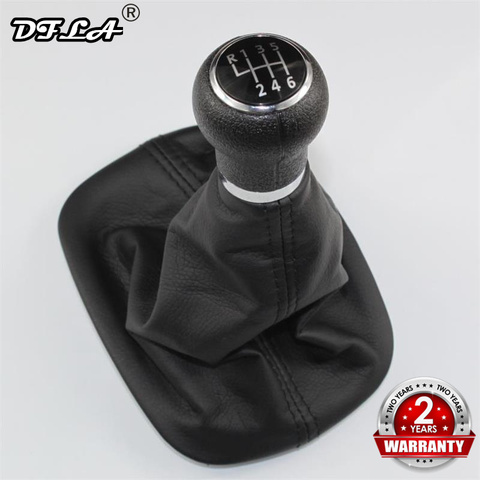 For VW Passat B5 b5.5 1997 1998 1999 2000 2001 2002 2003 2004 2005  Car-Styling 6 Speed Gear Shift Knob With PU Leather Boot - Price history &  Review, AliExpress Seller - AutoYoung Store