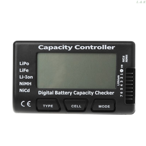 Digital Battery Capacity Checker RC CellMeter 7 For LiPo LiFe Li-ion NiMH Nicd   M10 dropship ► Photo 1/6