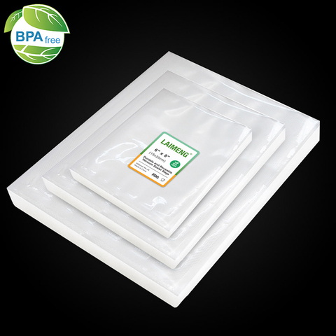 LAIMENG 150 Vacuum Sealer Storage Bags for Food Saver Vac Sealers 50 Each Size for Vacuum Packing Machine Sous Vide P262 ► Photo 1/6