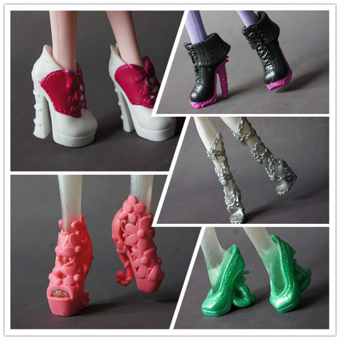 cool shoes for Monster High Monster High School Children High Shoes Boots Shoes Wave 1 ► Photo 1/6