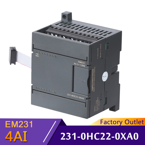 EM231 6ES7 231-0HC22-0XA0 Amsamotion 4AI*12Bit Extension Module For Siemens S7-200 PLC 4Channel Input Analog Module ► Photo 1/6