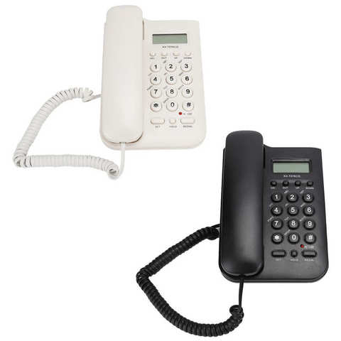 'mini telephone KX-T076 Wired English Landline Home Office Telephone (UK Telephone Line with Random Color) home phone Telephone ► Photo 1/6
