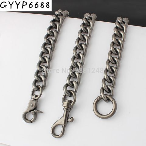 New old silver 17mm Aluminum Chain Roller metal Thick light weight chain for hand bags long strap replace ► Photo 1/6