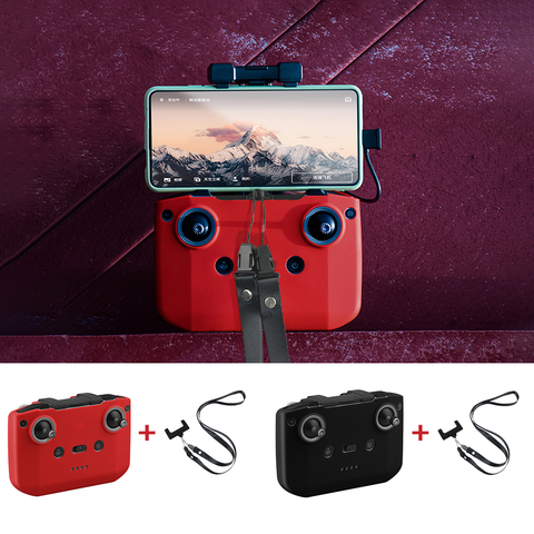 Scratch Proof Silicone Cover for Dji Mavic Air 2/Mini 2 Remote Controller Protective Case Anti-collision Dust Protection Casing ► Photo 1/6