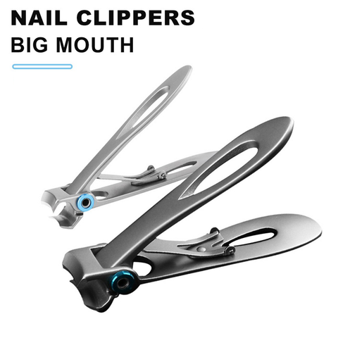 Professional Nail Clipper Stainless Steel Finger Toe Nail Cutter Toenail Manicure Trimmer Toenail Scissor Pedicure Cutting Tool ► Photo 1/1