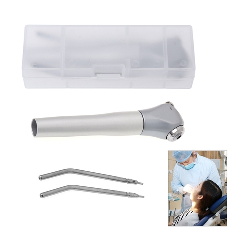 Dental 3 Way Air Water Spray Triple Syringe Handpiece w/ 2 Nozzles Tips Tubes  NEW ► Photo 1/6