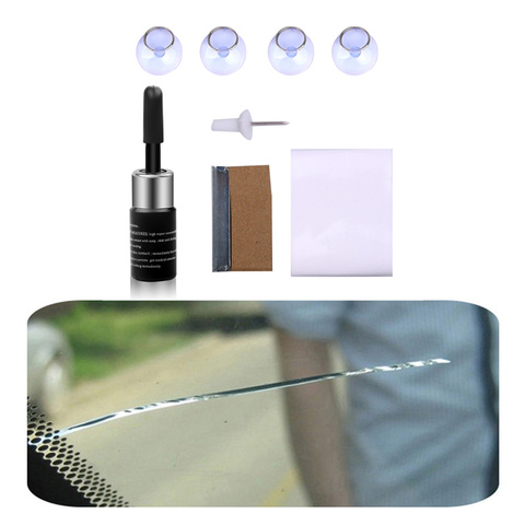 Windshield Repair Kit Quick Fix Car Cracked Glass Windscreen Repair Tool Kit Resin Sealer DIY Car Window Screen Crack restorer ► Photo 1/6