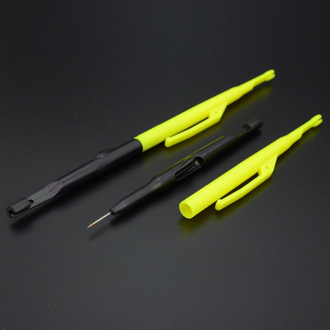 2pcs Plastic Fishing Hook Remover Tool with Knot Picker Hook Disgorger Removal ► Photo 1/6