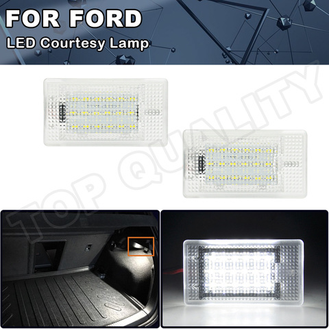 For Ford B-Max  C-Max Escort Fiesta Focus Fusion Galaxy Granada Sierra Escort LED Interior Boot Trunk Luggage Compartment Light ► Photo 1/6