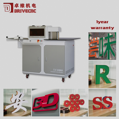 Aluminum auto channel letter bender for advertising  Automatic Fabrication Channel Letter Bending Machine for Aluminum Materials ► Photo 1/6