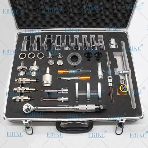 ERIKC New 40pcs Injector Repair Disassembly Tool Kits Diesel Fuel Injector Dismantling Equipments For Bosch Denso Delphi CAT ► Photo 1/6