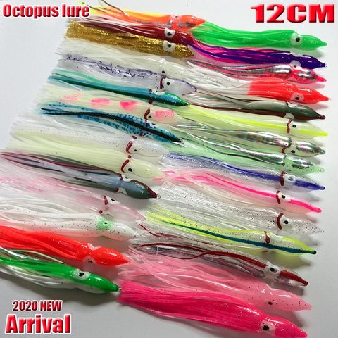 2022NEW Arrival hot fishing soft octopus skirts fishing you choose each kind 16pcs/lot length is 12CM ► Photo 1/6