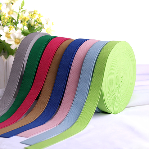 10Meters Width 1.5-2.5cm Elastic Band Spandex Belt Trim Sewing Ribbon Clothes Flex Sewing Material for Shorts Skirt Trouse ► Photo 1/6