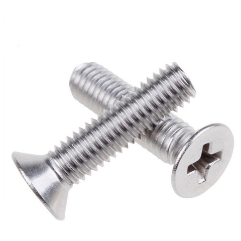 10/20/50Pcs  M1.4  M1,6 M1.7 M2 M2.5 M3 M4 M5  DIN965  304 Stainless Steel Flat Head Countersunk Phillips Machine Screws GB819 ► Photo 1/1