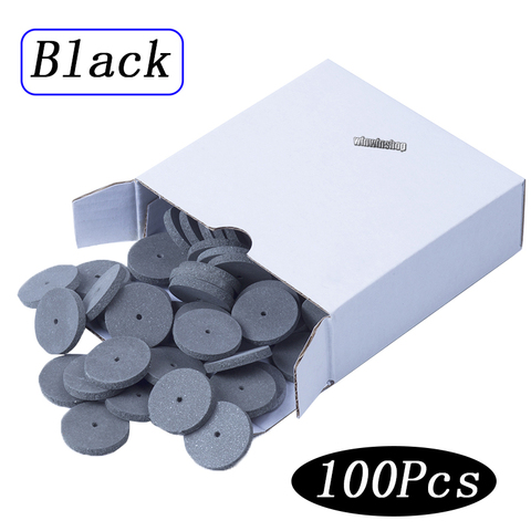 100Pcs Assorted Dental Lab Polishing Wheels Burs Silicone Rubber Polishers  - 5 Colors ► Photo 1/5