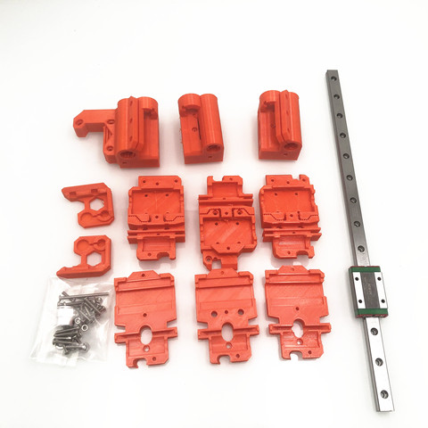 Funssor Original Prusa MK3 MK3S X-Axis Hiwin MGN12H Linear Rail Guide Upgrade kit Prusa i3 MK3 linear rail mod ► Photo 1/6