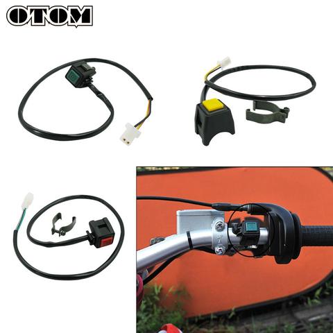 OTOM Motorcycle Handlebar Switch Motorbike Power Ignition Start Switch Button For Yamaha Honda Ktm Suzuki Universal ATV Dit Bike ► Photo 1/6