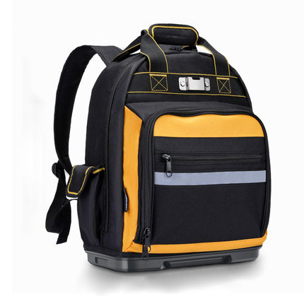 Large Capacity Electrician Tool Backpack Multifunctional Maintenance Installation Portable Canvas Thick Wear-Resistant Backpack ► Photo 1/6