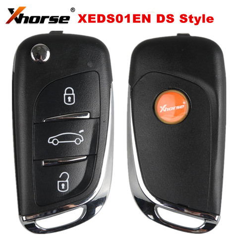 Xhorse XEDS01EN DS Style Super Remote 3 Buttons with Built-in Super Chip Transponder English Version ► Photo 1/4