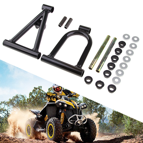 For most Chinese Made 110cc ATVs Coolster 3050C Quad A-Arm Suspension Swim Arm with Bearing kit Metal ATV parts Dropshipping ► Photo 1/6