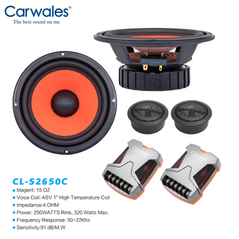 Luxe Net zo ik heb nodig Carwales 2-Way Combination Speaker Kit 320W 6.5 Inch Car Speaker Set Dome  Tweeter Auto Woofer Audio Sound System Speaker for Car - Price history &  Review | AliExpress Seller - LuckyCar Store | Alitools.io