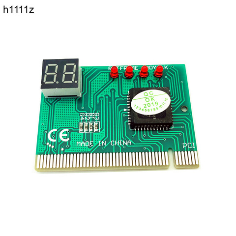 2-Digit PC Computer Mother Board Debug Post Card Analyzer PCI Motherboard Tester Diagnostics Display for Desktop PC EM88 ► Photo 1/6