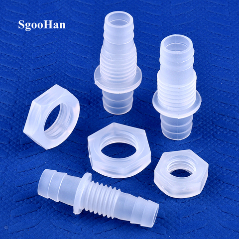 5~200Pcs Hex Nut M12~M16 To 8~12mm PP Pagoda Direct Connectors Aquarium Fish Tank Air Pump Adapter Irrigation Water Hose Joints ► Photo 1/6