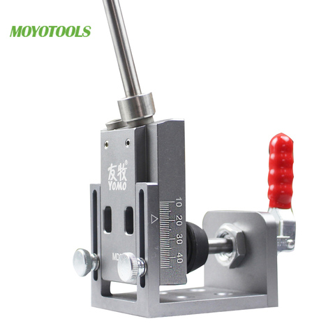 New upgrade toggle clamp Pocket Hole Jig locator with Step Drill Bit Carpenter woodworking Tools kit Push-pull clip Fast fix ► Photo 1/4