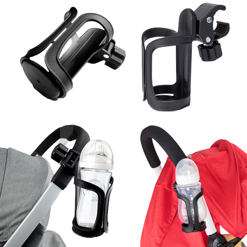 New Baby Stroller Cup Holder Rack Bottle Universal 360 Rotatable Cup Holder for Pram Stroller Carrying Case Milk Bottle Cart ► Photo 1/6