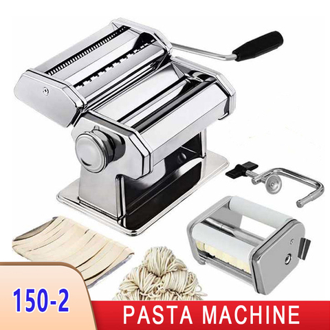 Pasta Machine, Dual-blade Multifunctional Manual Hand-cranking