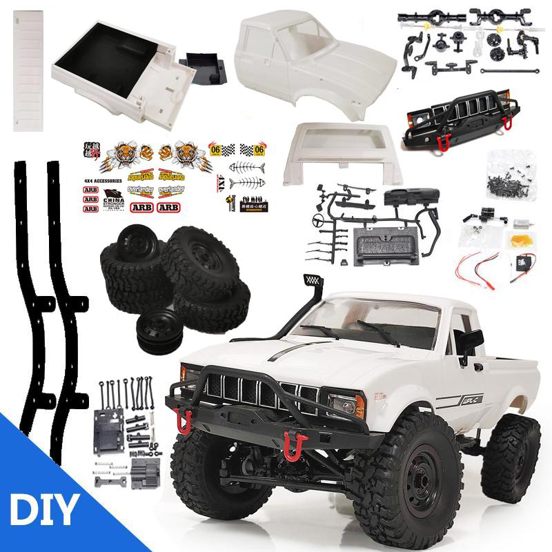 WPL C24 2.4G Remote Control RC Truck Crawler 4WD Off-road Toys Car Buggy RTR 