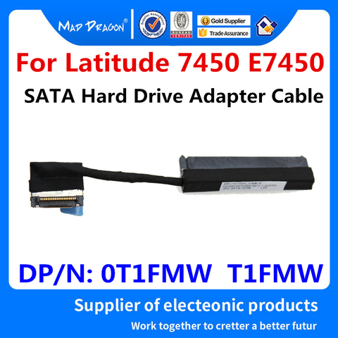 New Original laptop HDD cable for Dell Latitude 7450 E7450 SSD HDD hard drive Connector ZBU10 HDD CABLE DC02C007W00 0T1FMW T1FMW ► Photo 1/6