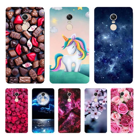 For Xiaomi Redmi Note 3 4 4X Case Silicone TPU Cover For Xiaomi Redmi 4X Note 3 4 4X Case Note4x note4 note3 Redmi4x Phone Cases ► Photo 1/6